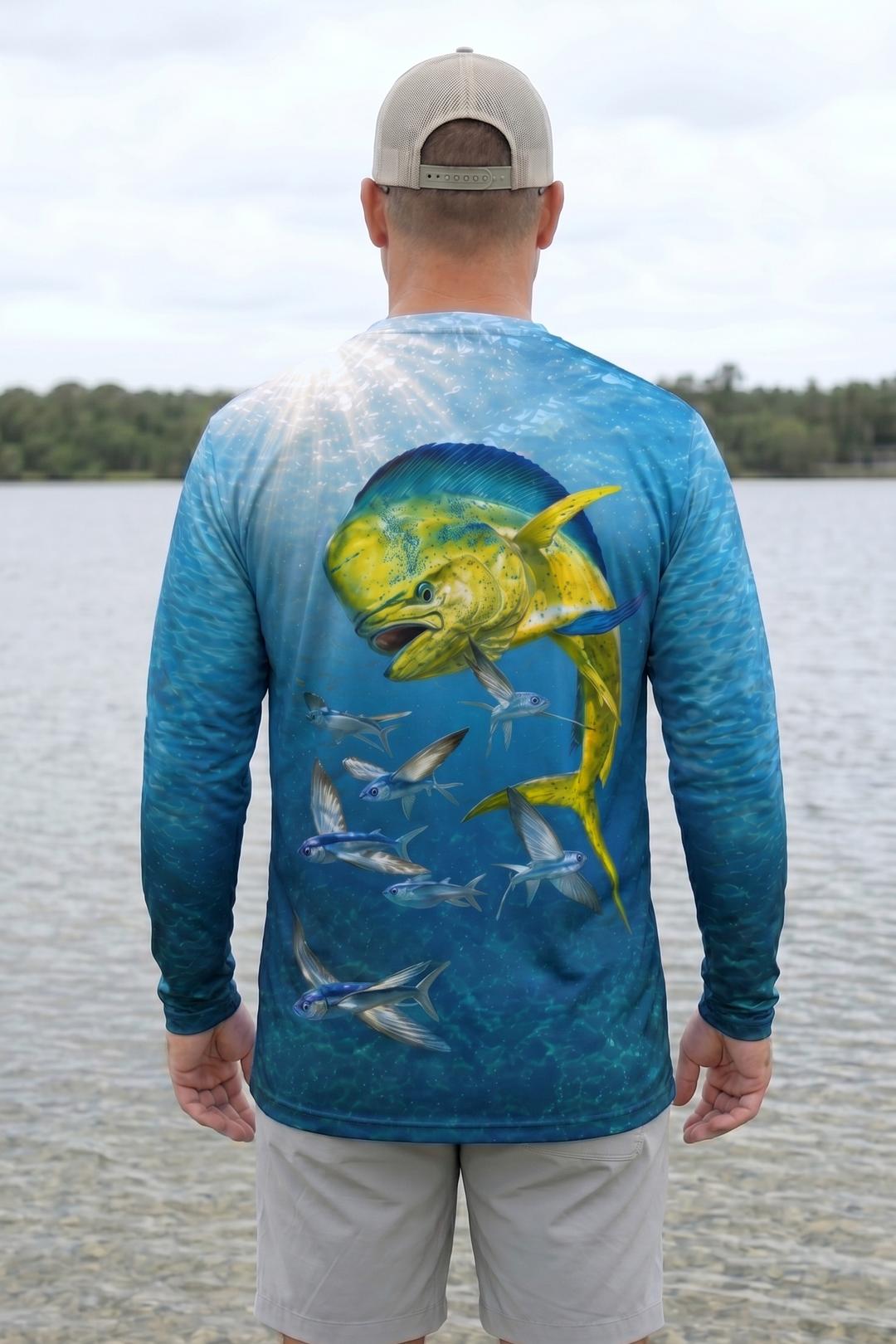 Performance Fishing Long Sleeve - Mahi Bluewater Chase - AOF121 image 2