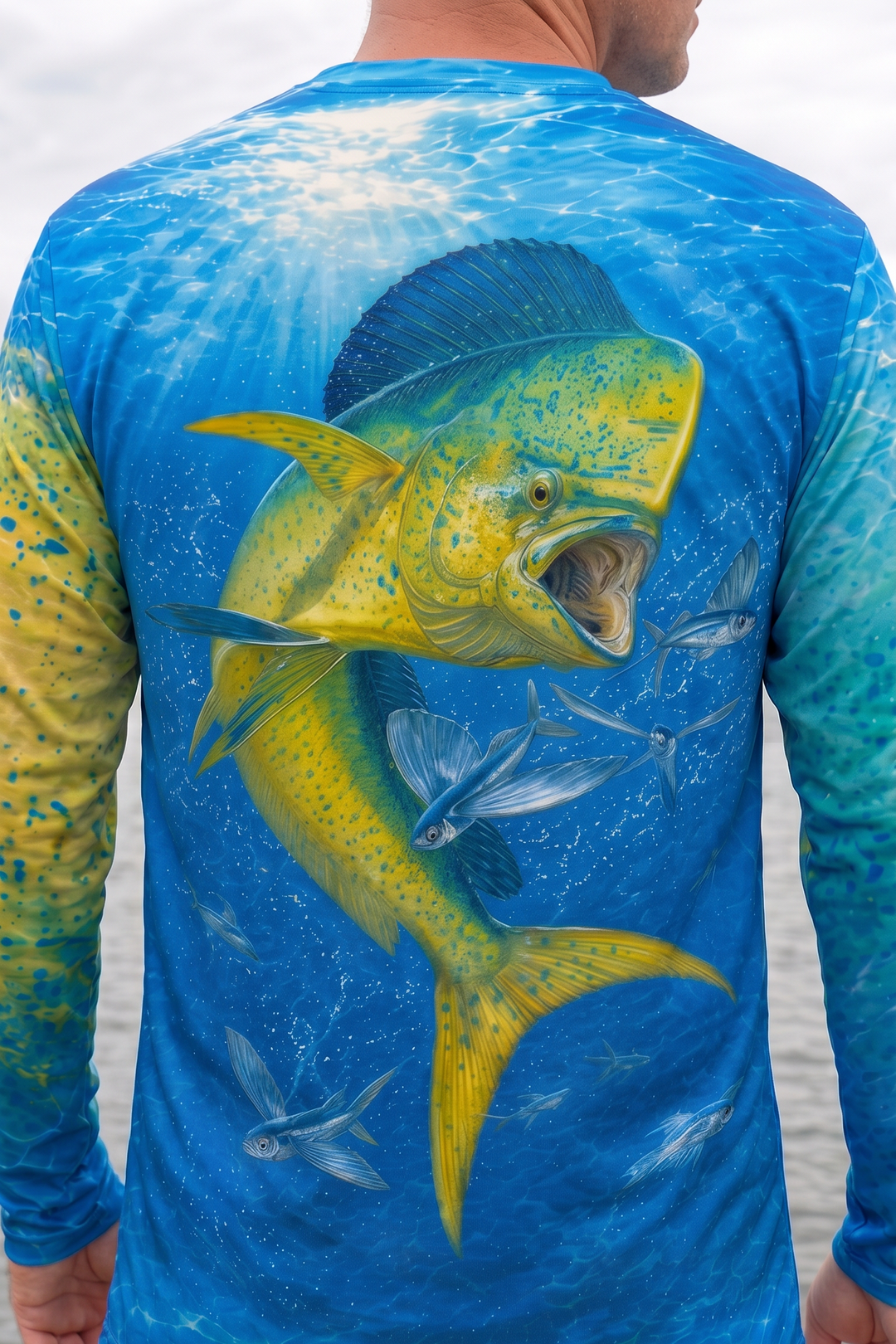 Performance Fishing Long Sleeve - Mahi Surge Current - AOF149 image 4