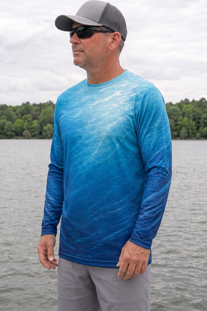 Performance Fishing Long Sleeve - Marlin Vortex - AOF151 image 3