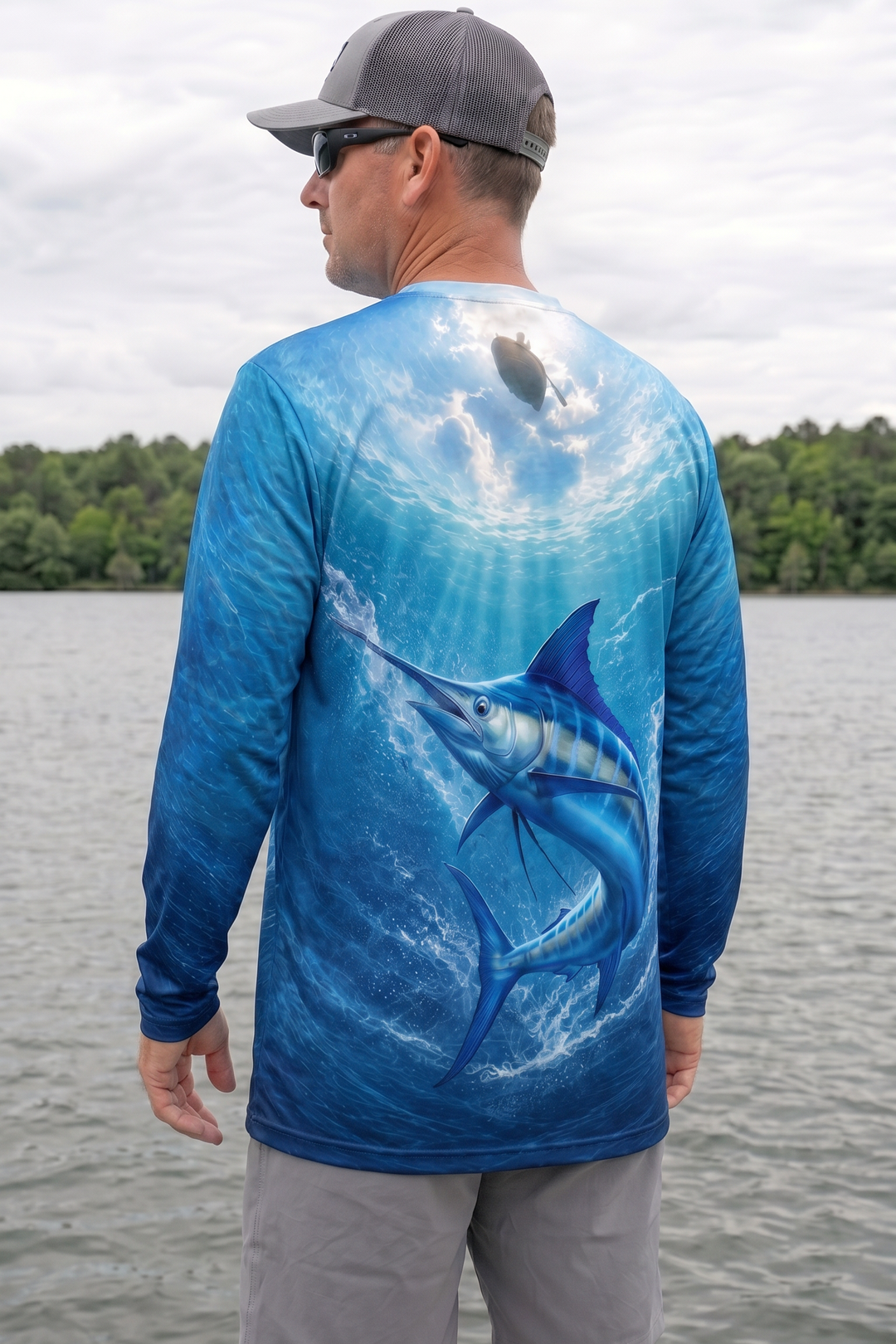 Performance Fishing Long Sleeve - Marlin Vortex - AOF151 image 4