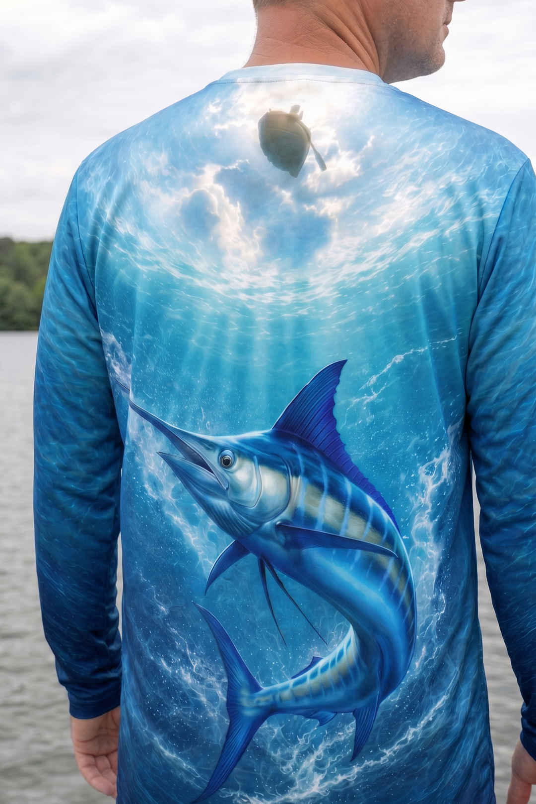 Performance Fishing Long Sleeve - Marlin Vortex - AOF151 image 4
