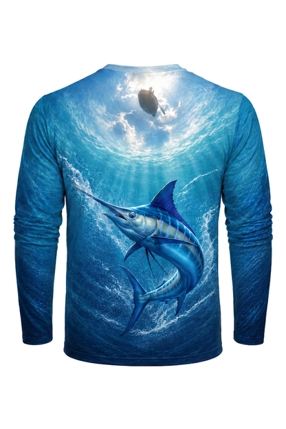 Performance Fishing Long Sleeve - Marlin Vortex - AOF151 image 5