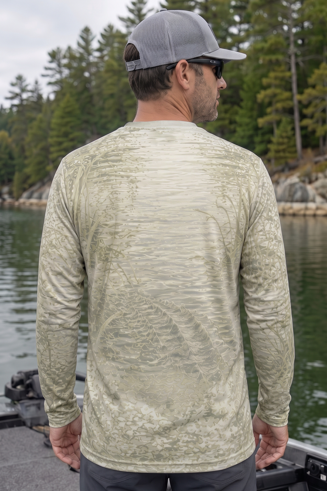 Performance Fishing Long Sleeve - Marsh Bone Stalker - AOF147 image 2