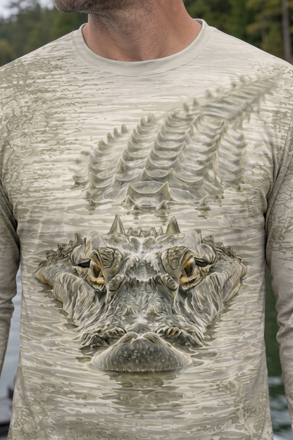 Performance Fishing Long Sleeve - Marsh Bone Stalker - AOF147 image 4