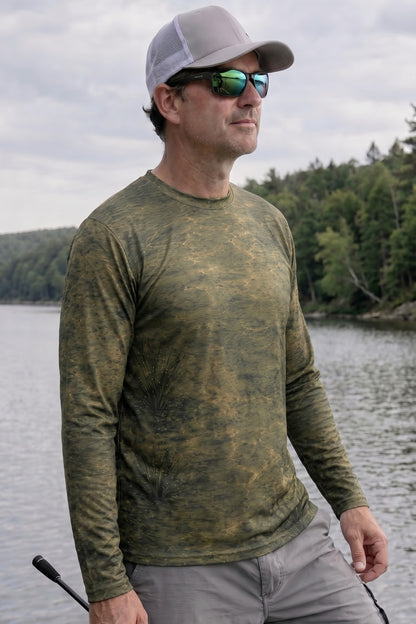 Performance Fishing Long Sleeve - Marsh Flats Redfish Tail - RRF04 lifestyle opposite side