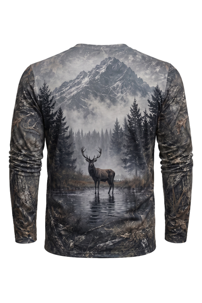 Performance Fishing Long Sleeve - Mistline Stag - AOF153 image 5