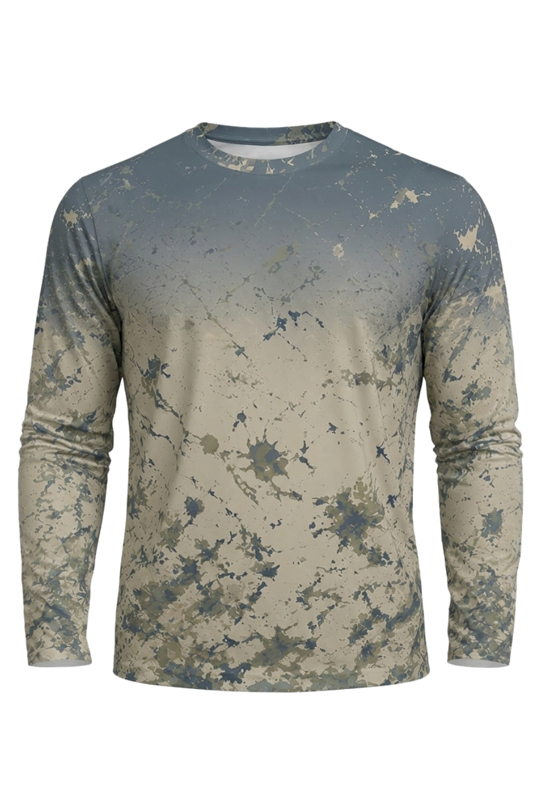 Performance Fishing Long Sleeve - Misty Marsh Bass - TBT149 mockup opposite side