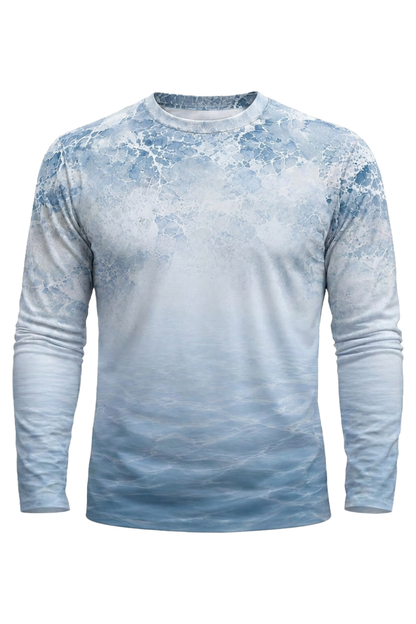 Performance Fishing Long Sleeve - Misty Rapids Salmon - TBT155 mockup opposite side
