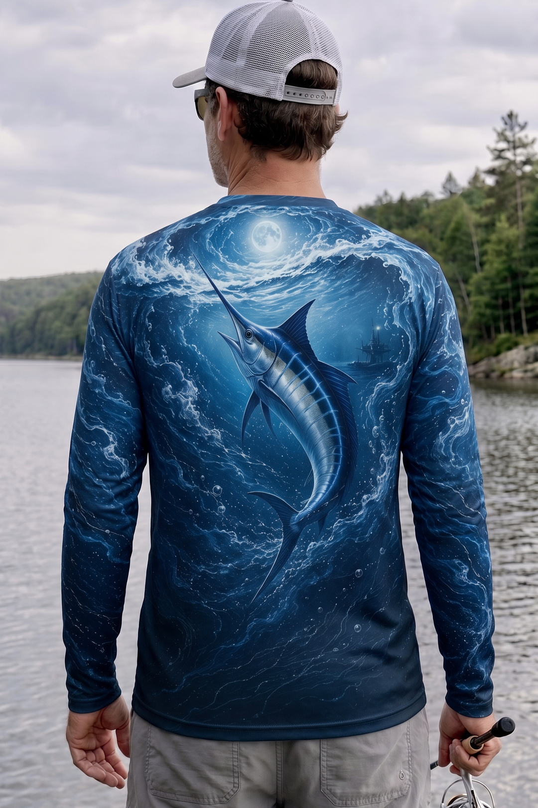 Performance Fishing Long Sleeve - Moon Tide Sailfish - RS14 image 2