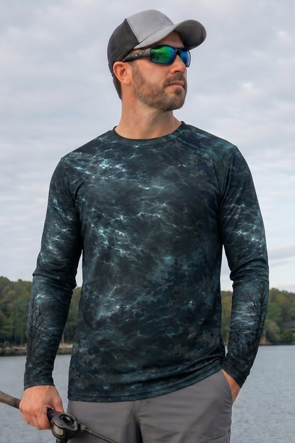 Performance Fishing Long Sleeve - Moonlight Follow Musky - RM10 lifestyle opposite side