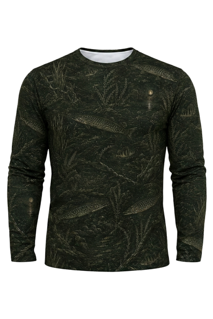 Performance Fishing Long Sleeve - Moonlit Pike Pattern - RP02 mockup opposite side