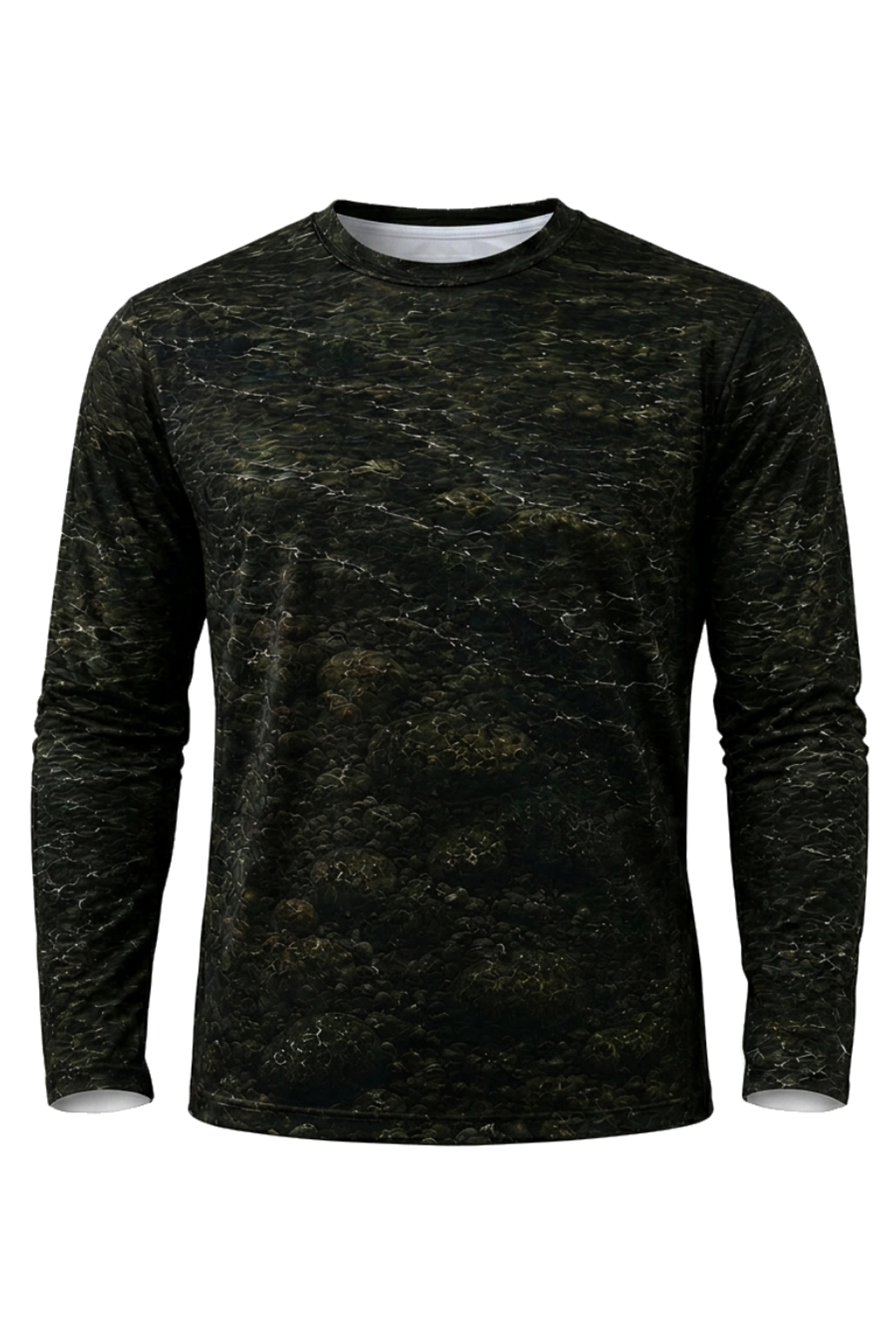 Performance Fishing Long Sleeve - Moonrise Brown Trout - RT11 mockup opposite side