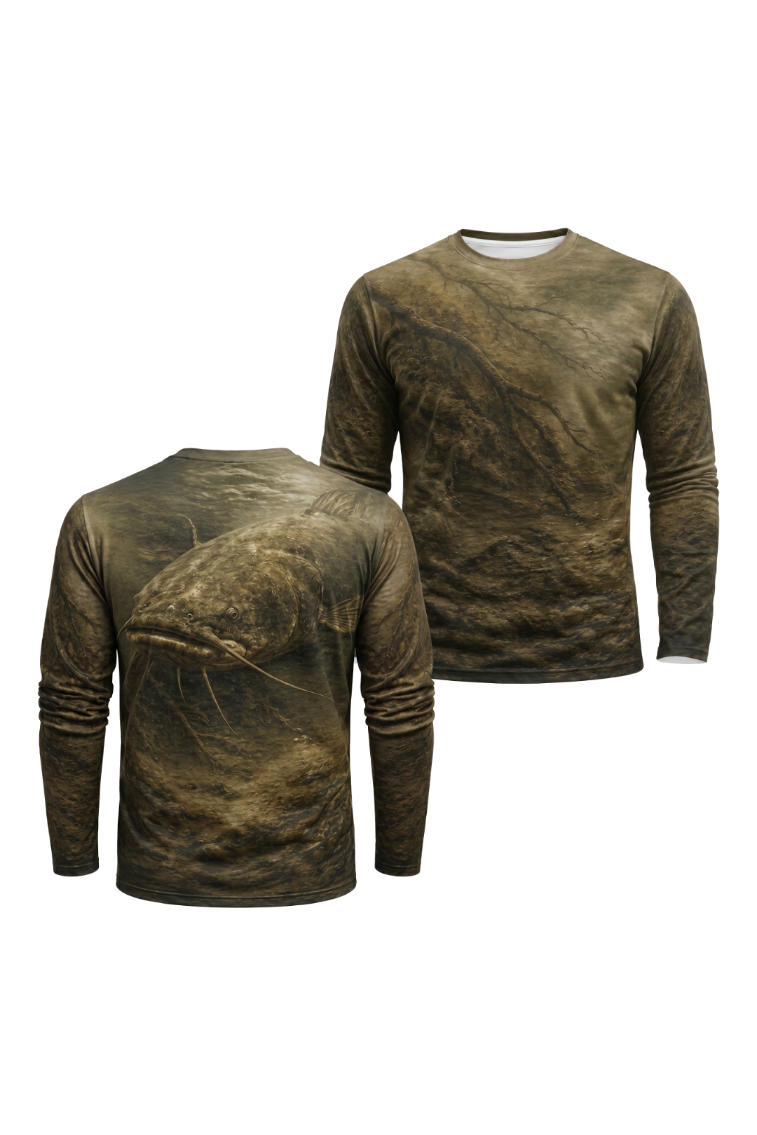 Performance Fishing Long Sleeve - Mudline Catfish - AOF136 image 1