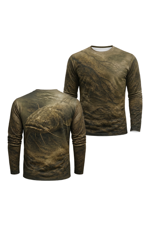 Performance Fishing Long Sleeve - Mudline Catfish - AOF136 image 1