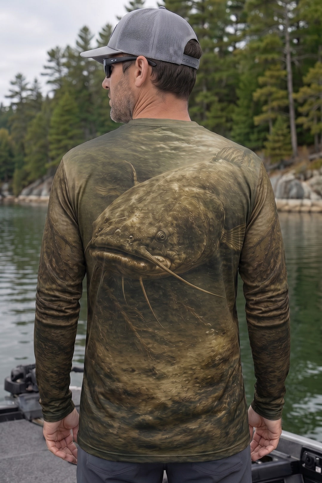 Performance Fishing Long Sleeve - Mudline Catfish - AOF136 image 2