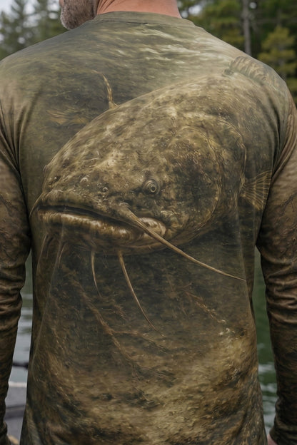 Performance Fishing Long Sleeve - Mudline Catfish - AOF136 image 4