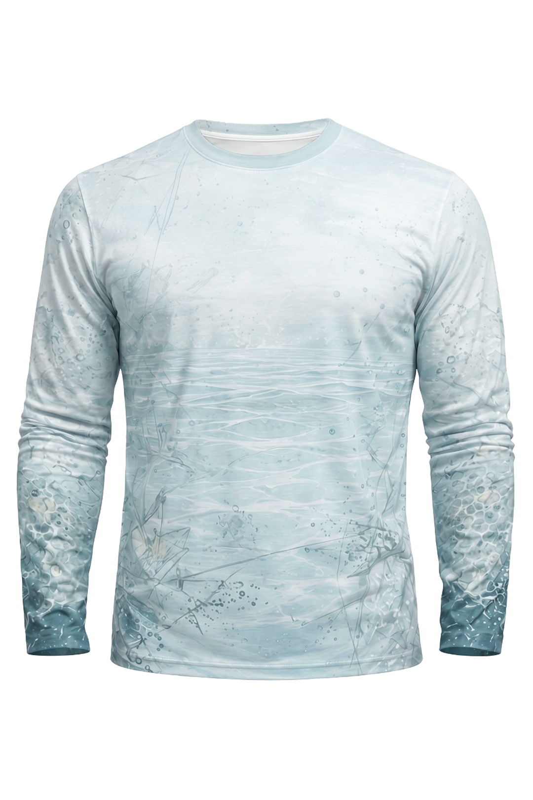 Performance Fishing Long Sleeve - Musky Breakout - AOF107 mockup opposite side
