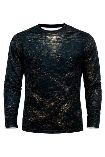 Performance Fishing Long Sleeve - Nightfall Timber Walleye - TBT181 mockup opposite side