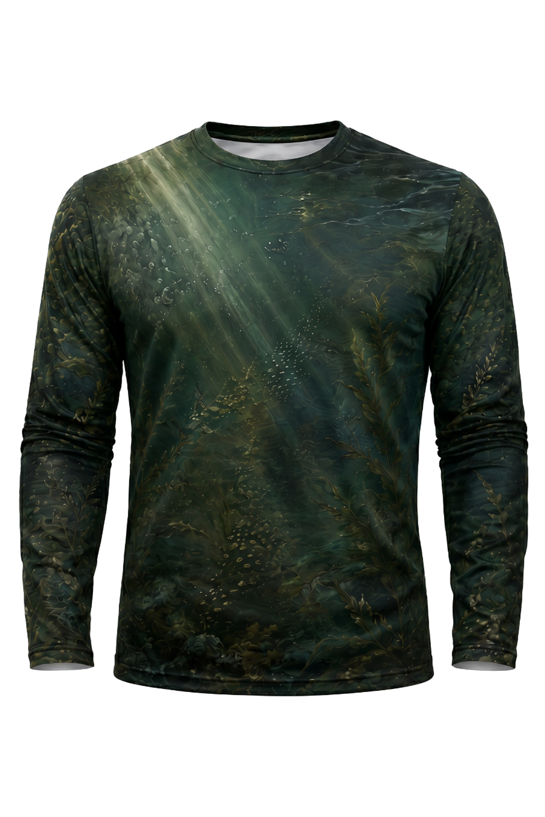 Performance Fishing Long Sleeve - Northern Pike Weedbed Ambush - AOF97 mockup opposite side