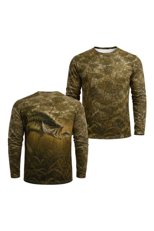 Performance Fishing Long Sleeve - Padline Bucketmouth - RB12 image 1
