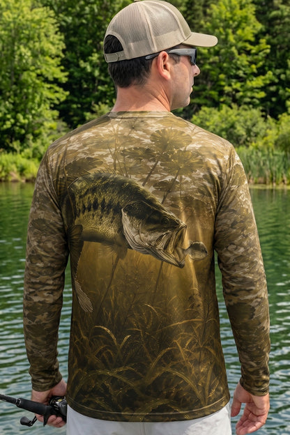 Performance Fishing Long Sleeve - Padline Bucketmouth - RB12 image 2