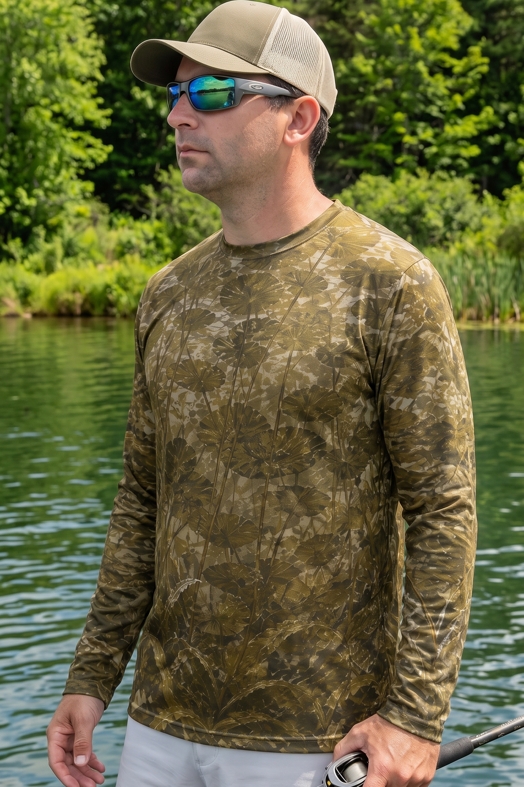 Performance Fishing Long Sleeve - Padline Bucketmouth - RB12 image 3