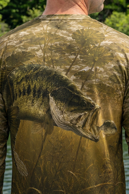 Performance Fishing Long Sleeve - Padline Bucketmouth - RB12 image 4