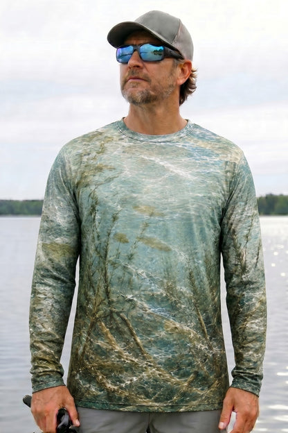Performance Fishing Long Sleeve - Padline Pike Strike - RNP08 lifestyle opposite side