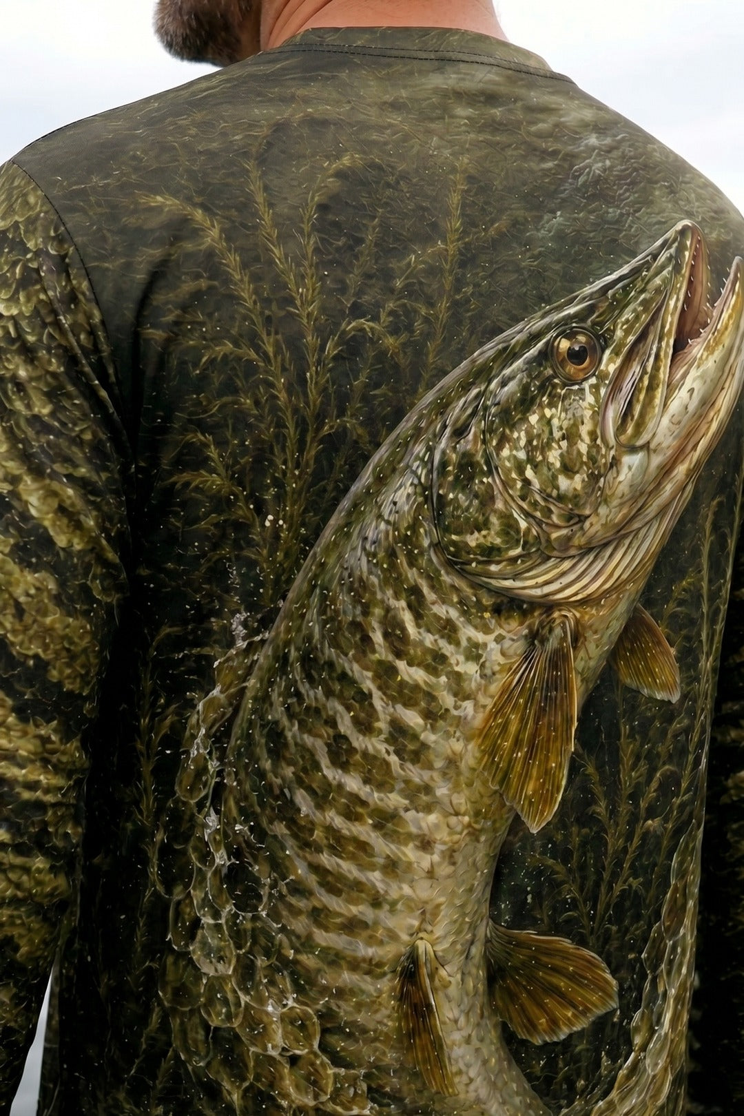 Performance Fishing Long Sleeve - Pike Armor - RNP03 lifestyle artwork zoom