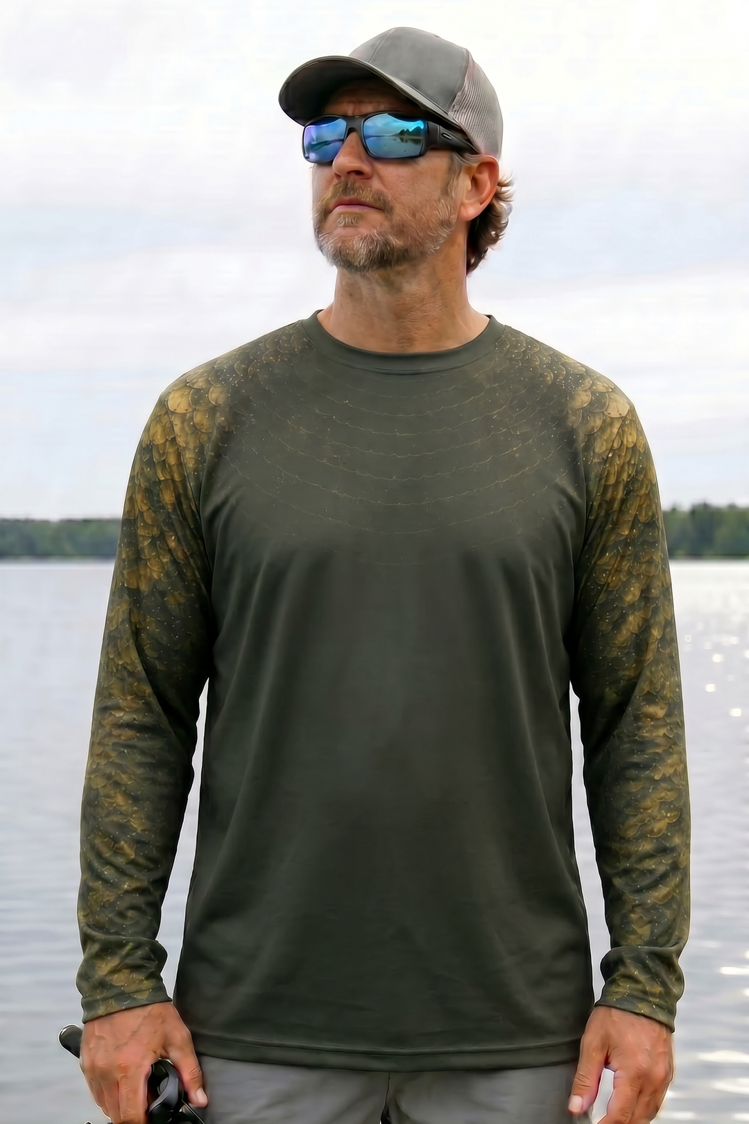 Performance Fishing Long Sleeve - Pike Armor - RNP03 lifestyle opposite side