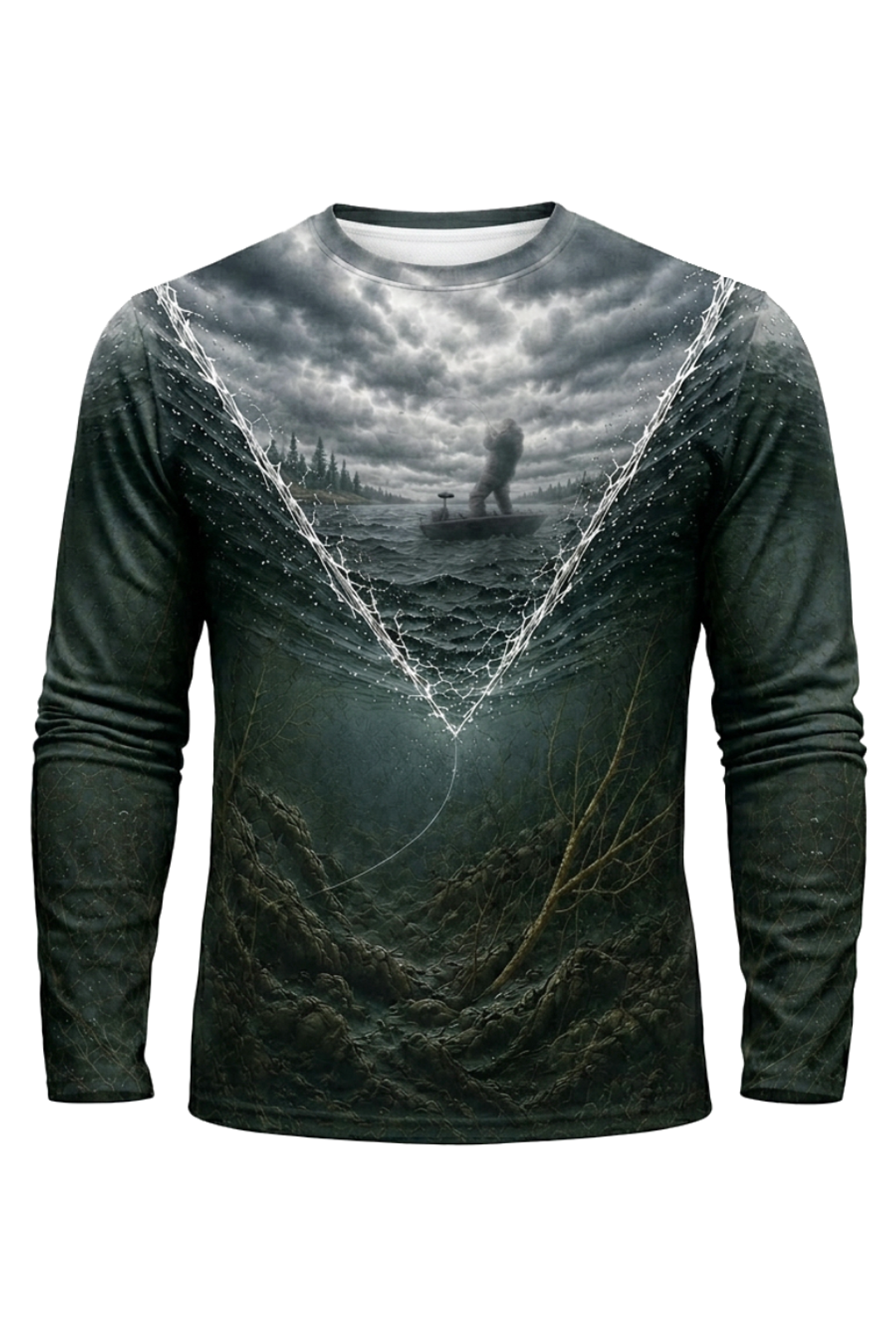 Performance Fishing Long Sleeve - Predator Window - RNP01 mockup opposite side