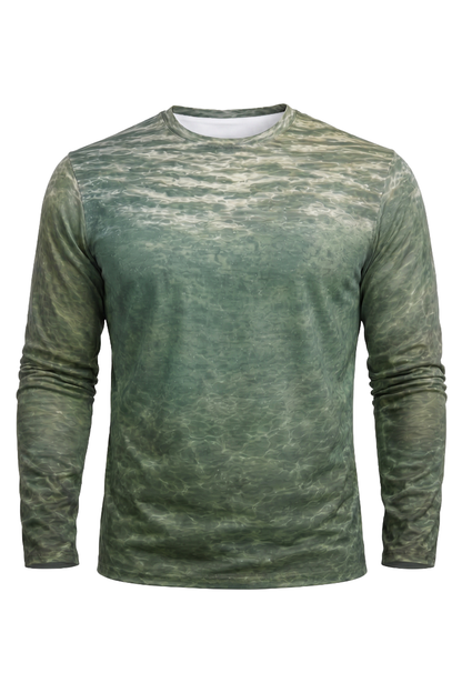 Performance Fishing Long Sleeve - Rainbow Trout Currentline - AOF39 mockup opposite side