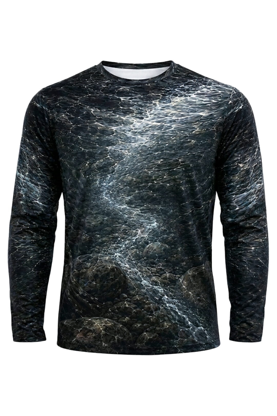 Performance Fishing Long Sleeve - Rapids Creek Brook - TBT178 mockup opposite side