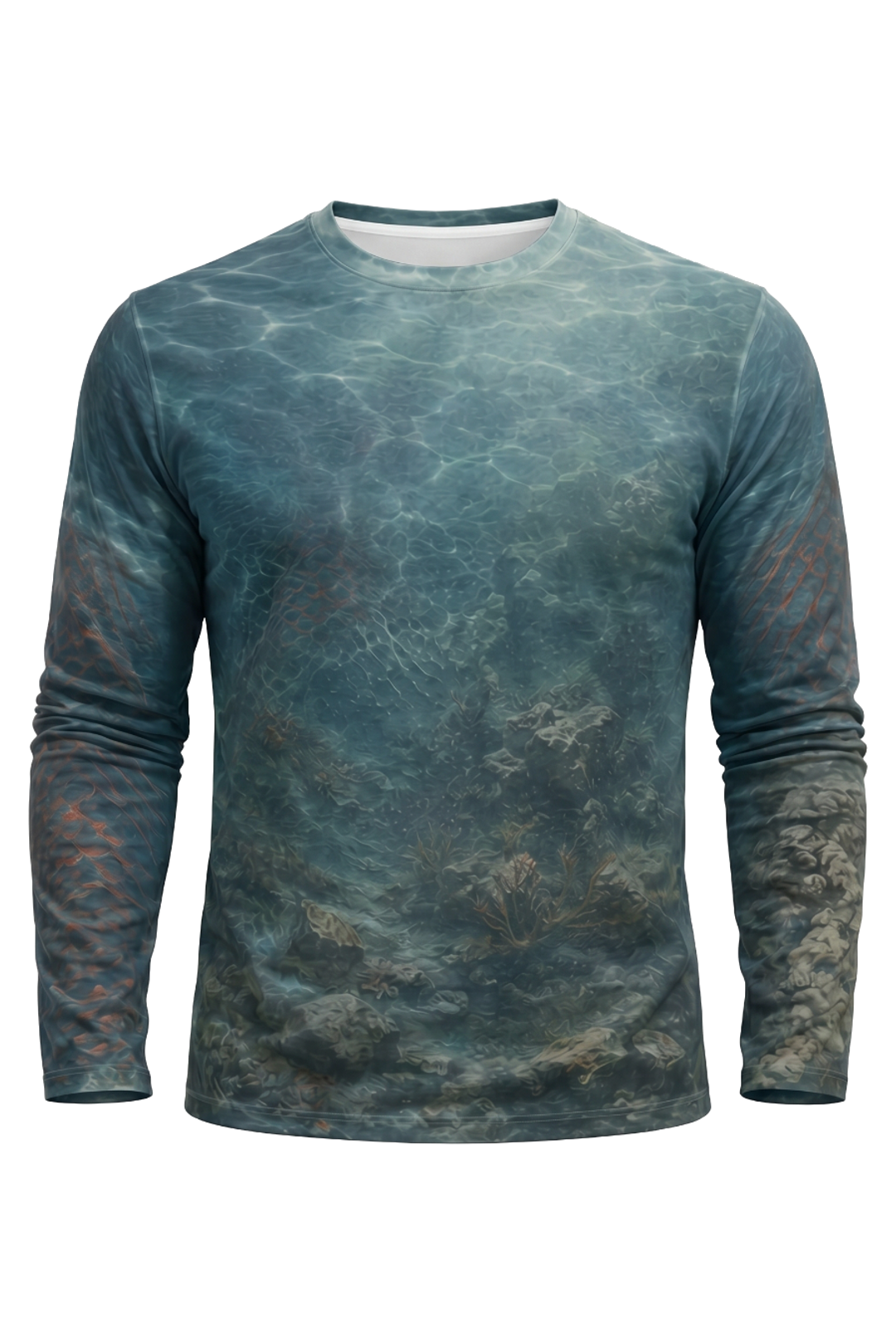 Performance Fishing Long Sleeve - Reef Ember Red Snapper - AOF127 image 6