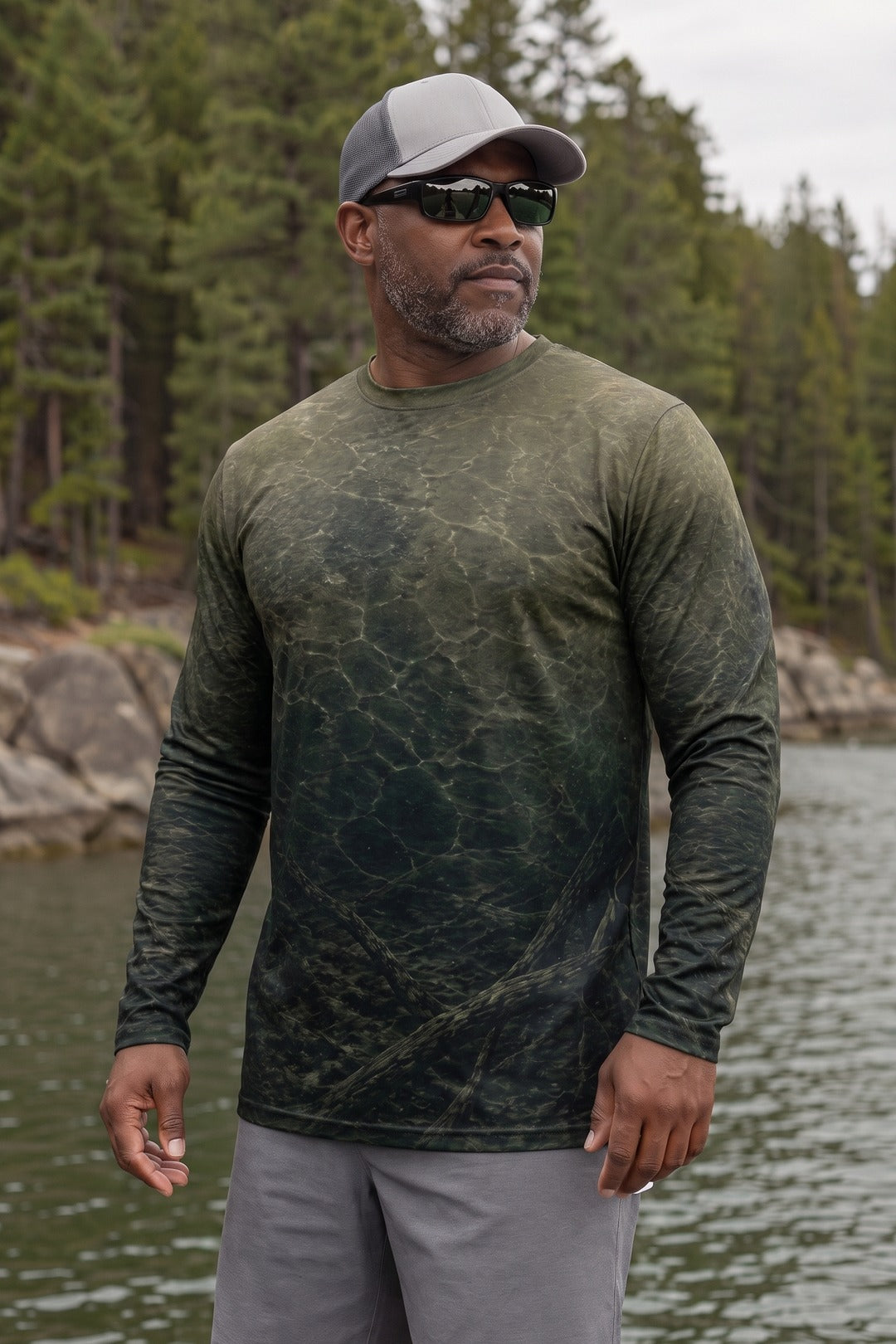 Performance Fishing Long Sleeve - River Bed Catfish - TBT223 image 3