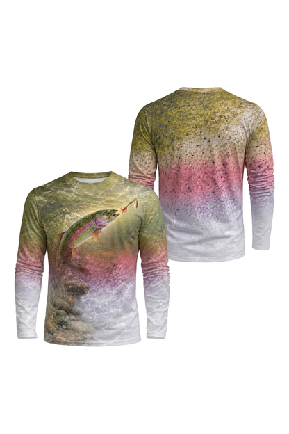 Performance Fishing Long Sleeve - River Strike Trout - TBT237 image 1