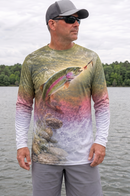 Performance Fishing Long Sleeve - River Strike Trout - TBT237 image 2