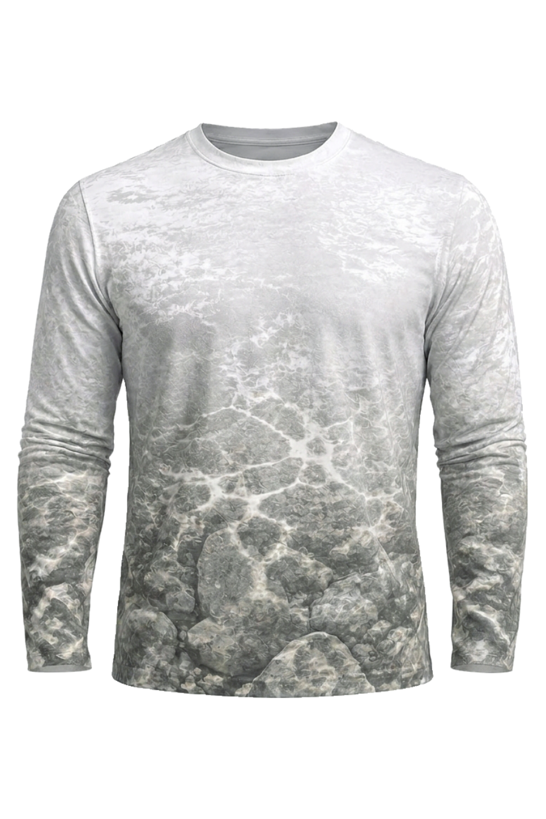 Performance Fishing Long Sleeve - River Trout Shallows - TBT161 mockup opposite side