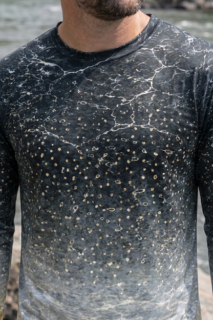Performance Fishing Long Sleeve - River Trout Skin - TBT165 lifestyle artwork zoom