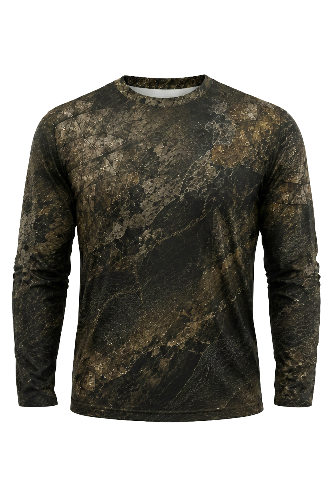 Performance Fishing Long Sleeve - Shadow Armor Sturgeon - TBT132 mockup opposite side