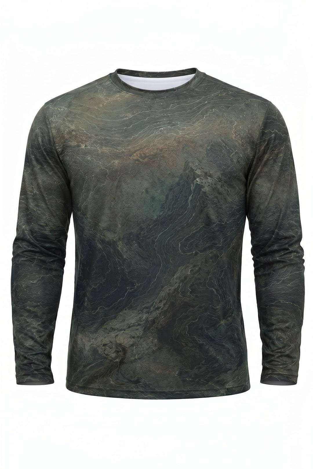 Performance Fishing Long Sleeve - Shadow Strike Pike - AOF43 mockup opposite side