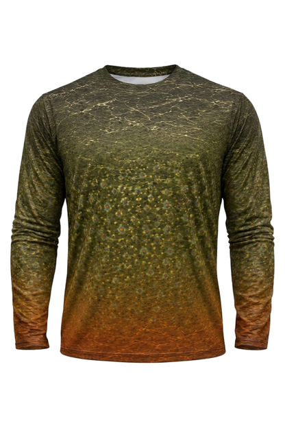 Performance Fishing Long Sleeve - Shallow Creek Brook - TBT176 mockup opposite side