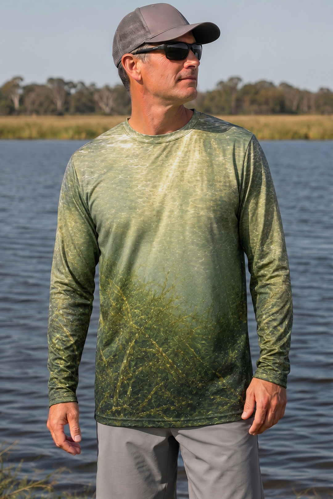 Performance Fishing Long Sleeve - Shallow Strike Bucketmouth - RB03 image 3