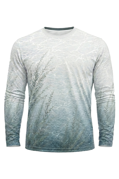 Performance Fishing Long Sleeve - Shallow Weedbed Muskie - TBT197 mockup opposite side