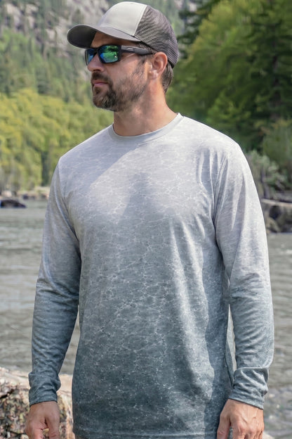 Performance Fishing Long Sleeve - Shallow Weedbed Muskie - TBT198 lifestyle opposite side