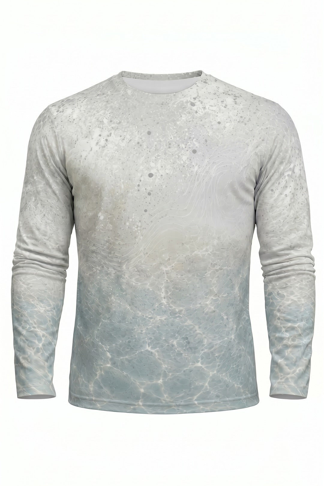 Performance Fishing Long Sleeve - Shell Edge Speckled trout - AOF41 mockup opposite side