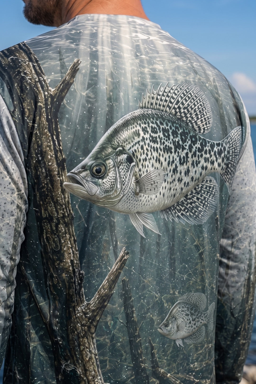 Performance Fishing Long Sleeve - Silver Timber Slab - RC02 image 4