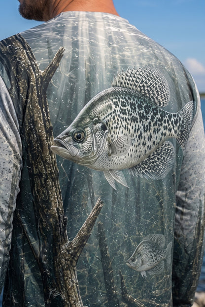Performance Fishing Long Sleeve - Silver Timber Slab - RC02 image 4