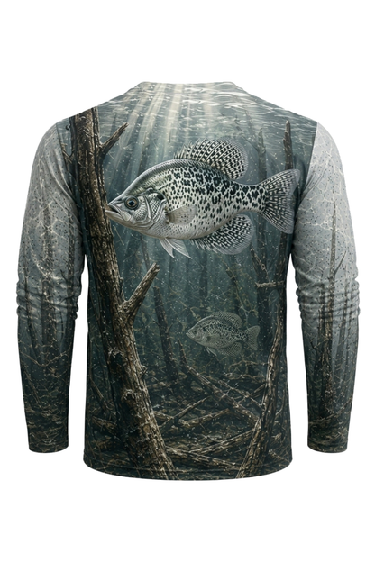 Performance Fishing Long Sleeve - Silver Timber Slab - RC02 image 5