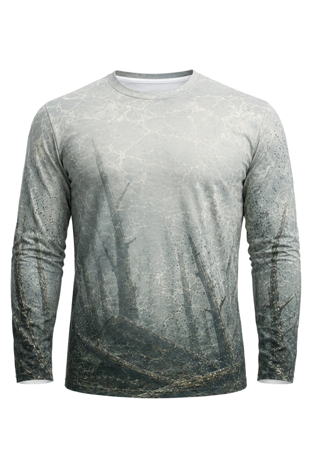 Performance Fishing Long Sleeve - Silver Timber Slab - RC02 image 6